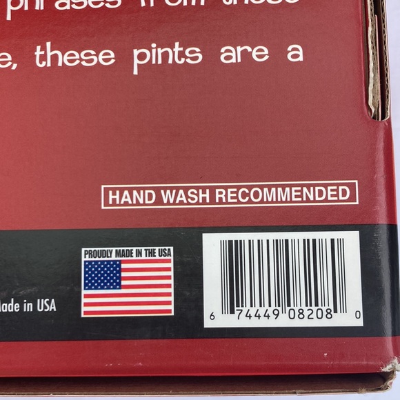 Looney Tunes Set of 4 Pint Drinking Glasses - Picture 5 of 7